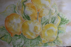 Limoni gialli Acquerello 55x40 - 2010