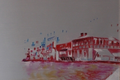 Mykonos - old Venice olio su tela 50x60 - 2008